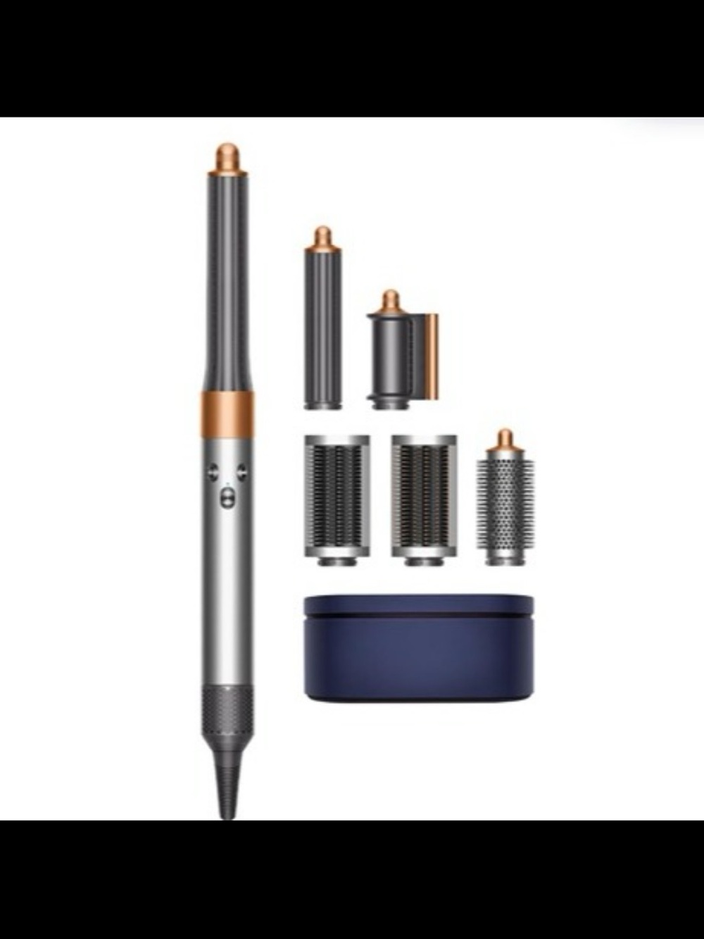 Dyson Airwrap Multi-Styler and Dryer system in Nickel/Copper + Extra Accessories
